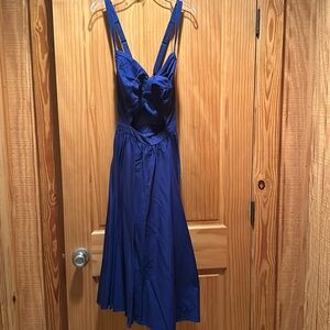 Pinupgirl Retro Renee Vintage Swing Dress Pinup Girl PUG in Royal Blue